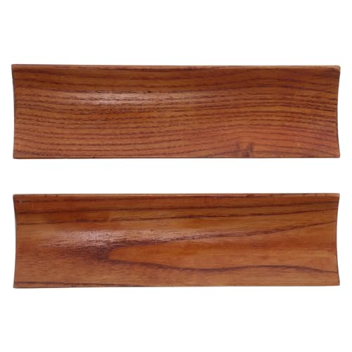 Set 2 platos rectangulares de madera para sushi miniatura 1