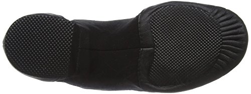 Image of Bloch Girls Neo-Flex Leather Neoprene Slip-On Jazz Dance Shoes, EVA Outsole