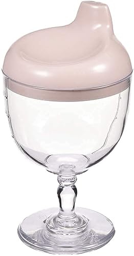 Miniatura 9 de Vaso de plástico para copa de vino, vaso de vino para beber, botella de leche con tapa para niños en fiesta de cumpleaños o celebración