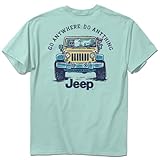 Jeep Cat Ride T-Shirt, Island Reef| Wrangler Design | 100% Cotton