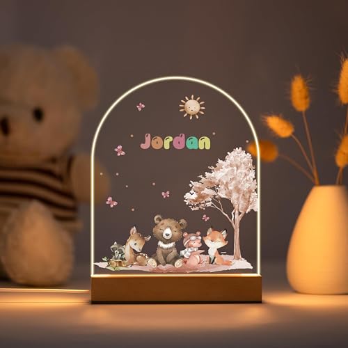Lámpara de noche LED personalizada para niños miniatura 7