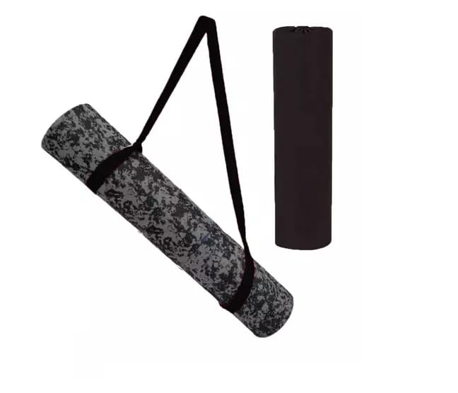Warisi Printed Yoga Mat for Gym Workout and Yoga Exercise with 4mm Thickness, Anti-Slip Yoga Mat for Men & Women Fitness (Qnty.-1 Pcs.) (Black) (Black) (B0D39618CD) Amazon Price History, Amazon Price Tracker