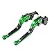 CNC Conjunto de Palanca de Embrague y Freno Extensibles Plegables para ER5 2004 2005 Ninja GPZ500S EX500R 650R ER6F/N VERSYS 650CC Z750S 2006-2008 W800 ZR750 ZX6 ZX9R ZXR400 ZZR600