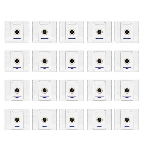 ��e�ʂ̌��݂̂���_�X�g�o�b�O�AECOVACS DEEBOT T30 Omni/T30 Pro Omni/Yeedi M12 Pro+/T30/T30 MAX�ɑΉ��A�|���@�X�y�A�o�b�O(20pcs)