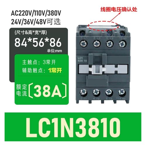 Contacteur CA LC1N0901 pour commande de moteur 220V