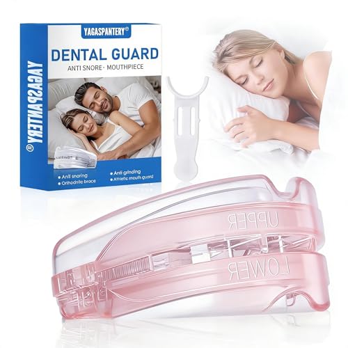 #VerdientProvisionen<br>Schnarchstopper Anti Schnarch Einstellbarers Anti Schnarch Mundstück Waschbar Wiederverwendbar Schnarchstopper für nachts Verbessert Schlafqualität für Männer und Frauen（rosa）