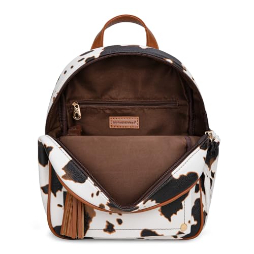 Image of Montana West Mini Backpack Purse for Women Anti Theft Backpacks with Secured Zipper and Tassel