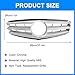 Collect Light Front Bumper Grille For Mercedes Benz W204 Grill C180 C200 C230 C250 C300 C350 2007-2014 2048800023 (3 DB Chrome)