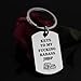 CHENVA Car Lover Keychain Gift Stainless Steel Dog Tag Keyring Wrangler Accessories Gift for Car Lover (Keys to My Badass Jp Keychain)