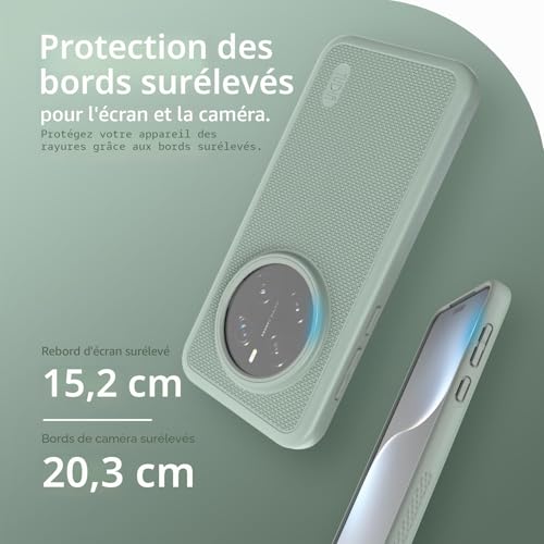 Coque antichoc Honor Magic 7 Pro fine double couche antidérapante - 4