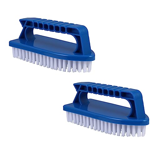 CIYODO Handheld Pool Wall Cleaning Brush Multi Purpose Scrub Brush for Bathroom Kitchen and Grout Cleaning Tools for Swimming Pools and Home Use