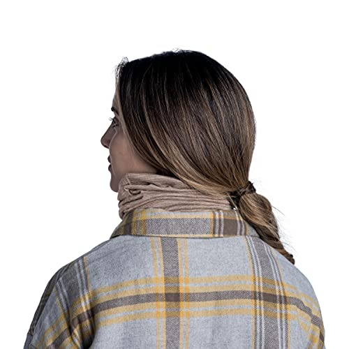 Image of Buff Lightweight Merino Wool Neck Gaiter, 100% Ethically Sourced Wool,Versatile, Temperature Regulating Face Mask