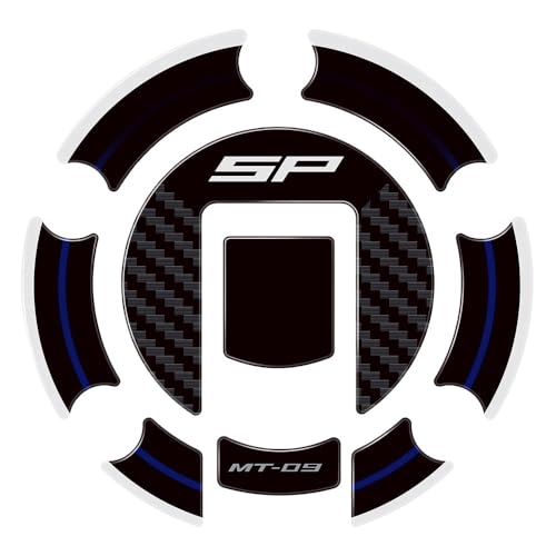 Autocollant réservoir MT-09 SP 2024 : protection latérale antidérapante moto