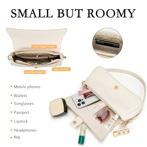 Image of KKXIU Shoulder Bag for Women Small Clutch Purses Cute Hobo Handbag Trendy Underarm Bag