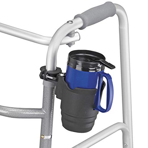 Duro-Med Wheelchair Cup Holder - Walker Cup Holder for 10 to 32 Ounces