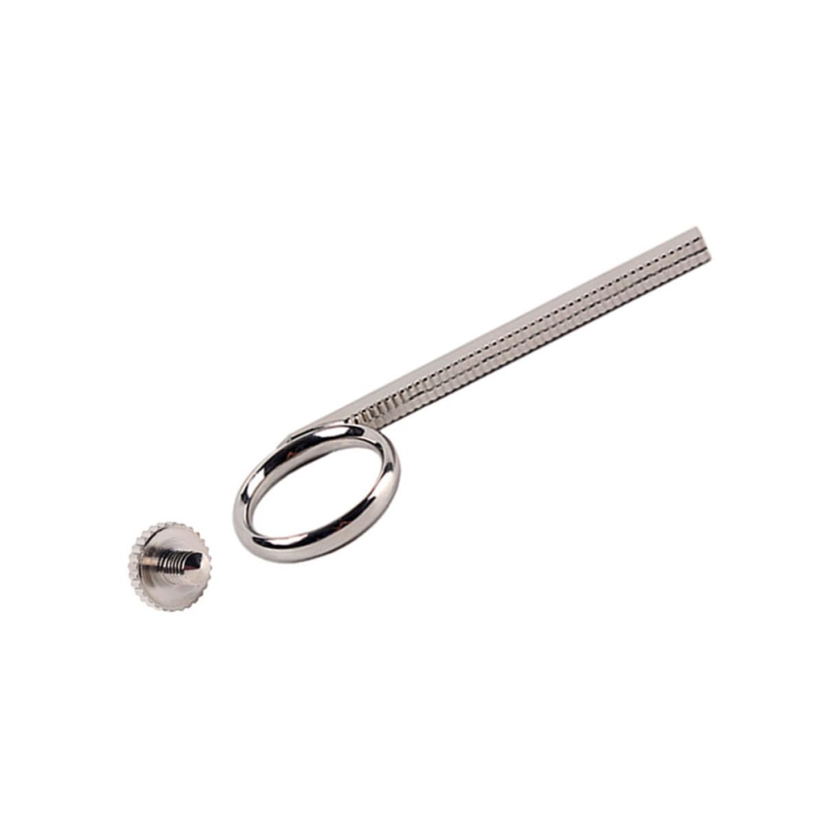 Hemobllo 2pcs Anneau de Traction pour Doigt en Métal Argenté pour Trompette et Cornet, Accessoire de Remplacement Facile à Utiliser pour Amateurs de Trompette