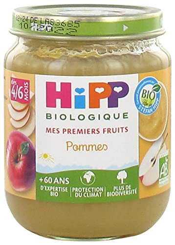 HiPP Mes Premiers Frutas Pommes de 4/6 Meses Orgánico 125 g