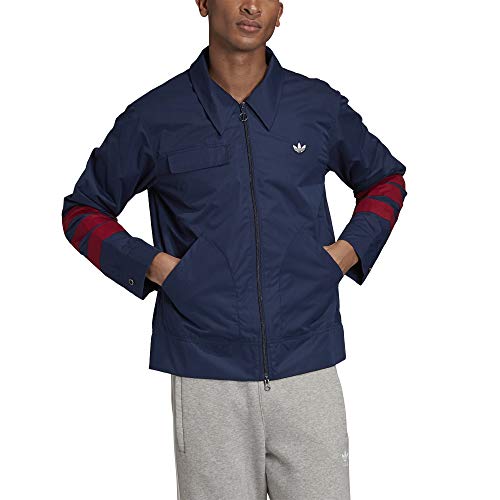 Adidas veste de sport homme respirante et zippée avec protection contre le vent frais