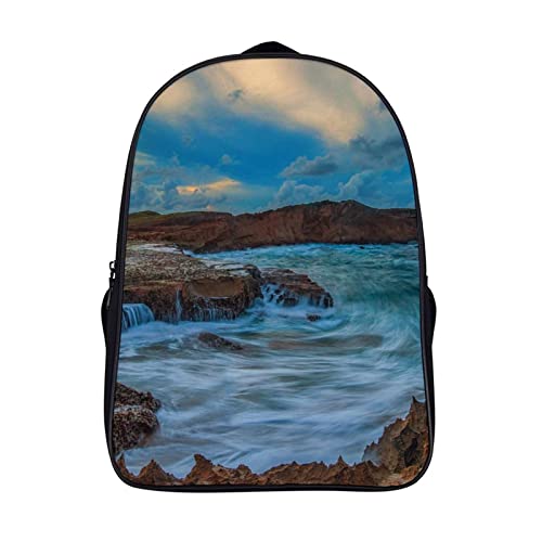 Sac à dos d'école pour enfants Coastal Classic léger pour la maternelle 40x28x16cm