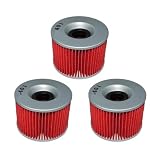 3Pcs Motorcycle Oil Filter Grid For K-wasaki ZZR250 EL250 GPX250 GPZ250 EX250R N-NJA 250 GPZ400