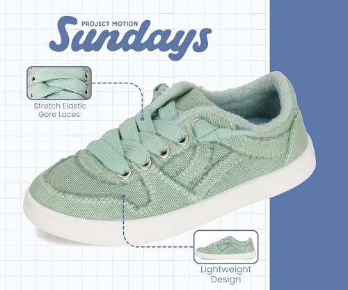 Image of Sundays Girls Sneakers Non-Slip Canvas Girls Shoes Comfort Kids Footwear