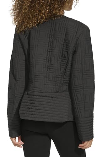 KARL LAGERFELD Women's Short Quilted Jacket4