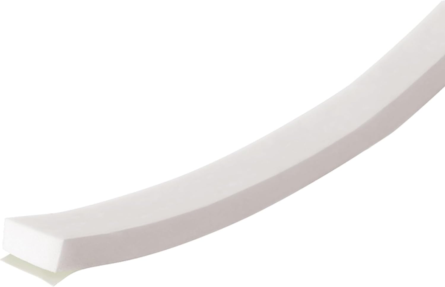 MD Building Foam Window Seal, Small Gap Weatherstrip, White, 17ft