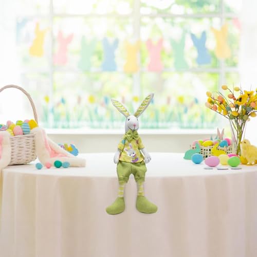 Décorations de Pâques en forme de lapin pour un intérieur printanier