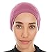 Ayisah Hijab Caps Underscarf for Women – Purple Hijab Cap Underscarf Turban Dreadlocks Tube – Muslim Accessories Headscarf Wrap - Islamic Hajib Headwrap Tube Fashion Solid Color (Purple)