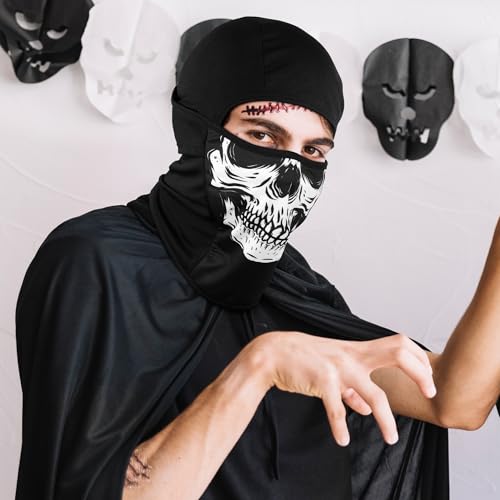 Image of Balaclava Ski Mask, Sun UV Protection Breathable Full Head Face Mask for Men Women Skiing Cycling