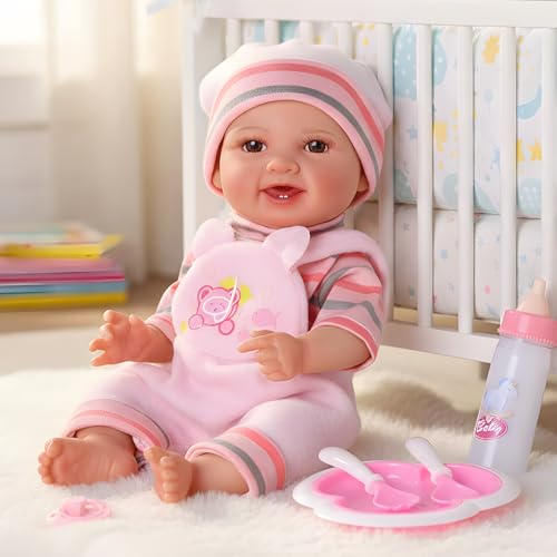 BABESIDE Baby Doll Girl - 12-Inch Realistic Baby Dolls with