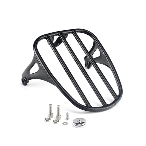 Porte-bagages arrière moto solo pour voyager léger en Street Bob et Softail Slim