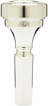 Denis Wick Classic Flugelhorn Mouthpiece Silver Plated, 5884-4F - Open Backbore for Balanced Airflow & Tone - European Shank Flugelhorn Accessories for Easy Articulation - 16.50 x 5.17 x 4.6mm