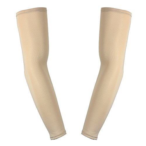 The Elixir Compression Arm Sleeve (Full Length) UV Protective Anti-Slip Arm Cover (Pack of 6 Pairs)