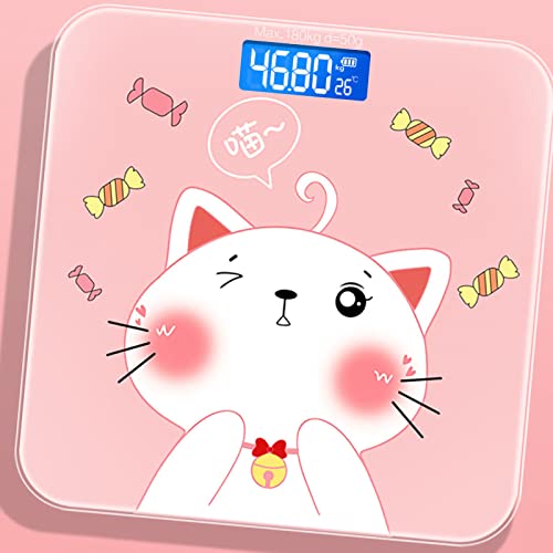 Báscula digital para baño con vidrio templado miniatura 5