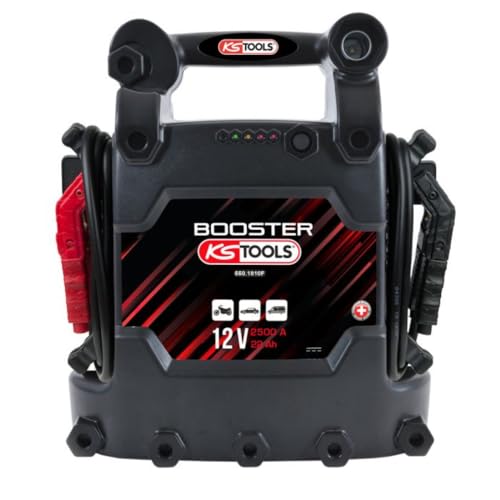 KS Tools - 550.1810F - Booster à Batterie - Booster Batterie Voiture 2500 A - Batterie 12 V - Accessoire Voiture
