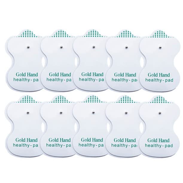 Agam Battery Powered Tens Digital Therapy Electrode Pads for Physiotherapy Machine Electrodes for Electrotherapy Device (White) - Pack of 10 (B09RN1J4WR) Amazon Price History, Amazon Price Tracker