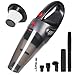URAQT Cordless Handheld Vacuum Cleaners, 4 in 1 Car Vacuum Cleaner, 8500PA High Suction, 120W Powerful Wireless Mini Vacuum Cleaner, Rechargeable, Portable Handheld Vacuum for Car Home Camping