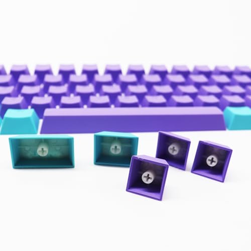 Image of Guffercty kred 60 Percent PBT Keyboard Keycaps OEM Profile, Custom Keycaps Double Shot for 61 60% Mechanical Keyboard (SEHN)