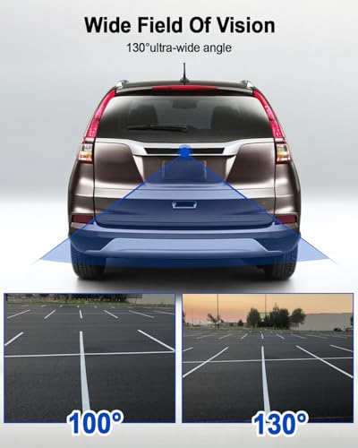 Image of Rear View Backup Camera Fit for Honda CR-V 2012 2013, Parking Assist Camera Replace HO1960123 39530T0AA01 39530-T0A-A01 39530-T0A-A011-M1 39530T0AA011M1 590-074 590074