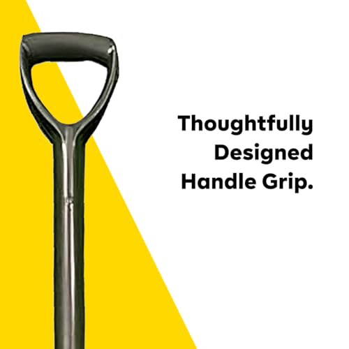 Image of Yuvcon Shovel for Digging, Made of Metal for Heavy-Duty use, Lightweight, Easy to Carry Shovel for Gardening & Agriculture Digging Tool (Rectangle)