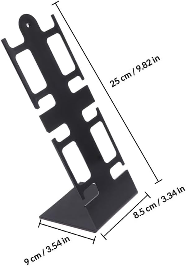 FRCOLOR 2 Pack Watch Display Stand L Shape Watch Rack Holder for Bracelets and Jewelry Lightweight Display Holder for Store Counter 9.84 X 3.54 X 3.34 in