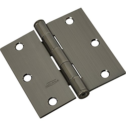 National Hardware 512 3-1/2" Door Hinge in Pewter
