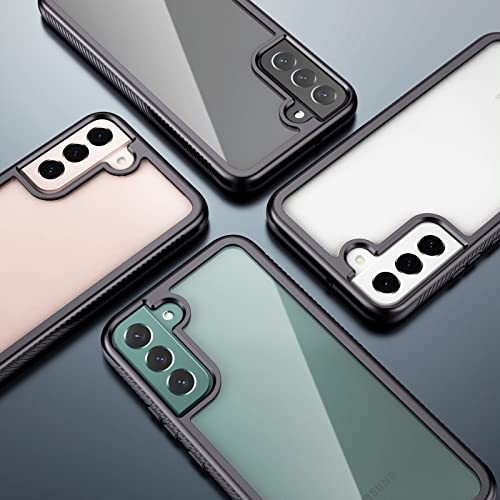Coque Galaxy S22 Plus antichoc robuste IDweel noire verre trempé