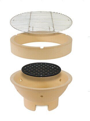 Dracarys Round Cast Iron Fire Grate, Bbq High Heat Charcoal Plate For Large Big Green Egg Fire Grate Bottom Grate Grill Parts Charcoal Grate Replacement Parts Big Green Egg L Accessories-9Inch #TOP6