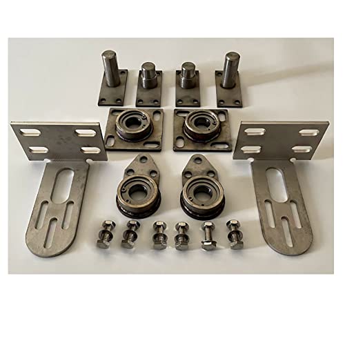 Extra Heavy Duty Hinge for Metal Door Revolving Door Hinge 360° Rotation Load 300kg Heavy Duty 130kg Stainless Steel Pivot Hinge Villa gate Courtyard gate 1 Set