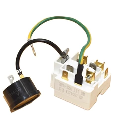 Lunozst Qp3-12A 10 1Pcs Qp2-15/D For Refrigerator Bcd-118A7 Compressor Starter Overload Thermal Protector(Qp3-12A 10)