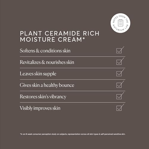 Naturium Plant Ceramide Rich Moisture Cream, Hydrating & Anti-Aging Skincare, 1.7 oz