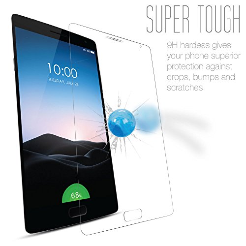 Tudia Premium Quality Hd Ultra Clear Tempered Glass Screen Protector For Sony Xperia Z5 Compact/Xperia Z5C #TOP3