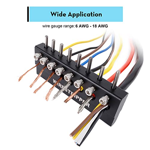 Wsm400 Wire Stripper Machine Portable Stripping Tool For Scrap Copper Wire Solid Aluminum Constructions #TOP4